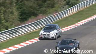 2013 BMW 3Series Spy Video [upl. by Esialb]