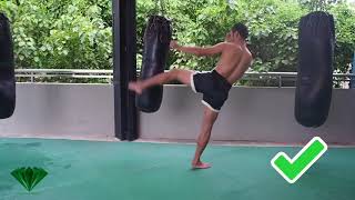 Muay Thai  How to throw a Kick [upl. by Are]