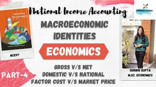 MACROECONOMIC IDENTITIES National Income Accounting NCERT Class 12th Chapter 2 Part  4 [upl. by Eile]