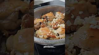 Pollo al ajillo Receta fácil y deliciosa de la cocina española [upl. by Aleehs]