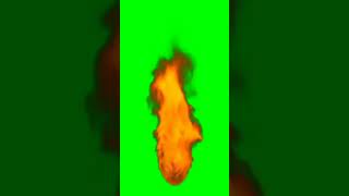 realistic fire transition green screenrealistic fire effect green screentrending ytshortsviral [upl. by Vento633]