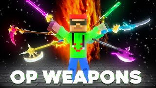 How I Collected Strongest WEAPONS in this Minecraft Server [upl. by Elatsyrk]