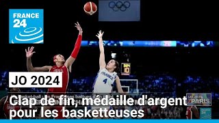 JO 2024  clap de fin des Jeux de Paris sur une médaille dargent pour les basketteuses [upl. by Bittner]