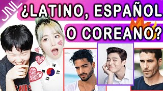 COREANAS REACCIONAN a HOMBRES LATINOS y ESPAÑOLES vs COREANOS ★JUNALE★ MALUMA o KIM HYUNJOONG [upl. by Ahsiekyt]