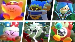 Kirby Star Allies  All Character Death Animations amp Game Over Screens DLC Included [upl. by Kcinnay409]