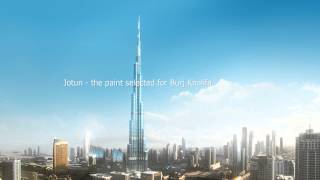 Jotun Paints Arabia Commercial  The Climber  Burj Khalifa [upl. by Atwater]