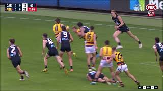 Eddie Betts attempts mark of the year [upl. by Ahsiet18]