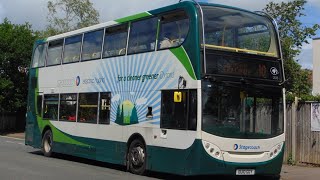 Hybrid Stagecoach Oxfordshire 12010 OU10 GGY on Route 10 [upl. by Nalac]