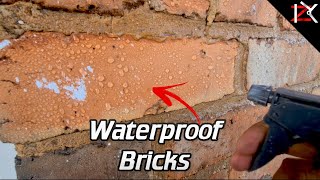 How To Waterproof Bricks amp Render  Save Energy Bills  NO MoldDampWhite SaltsRain Penetration [upl. by Otho]