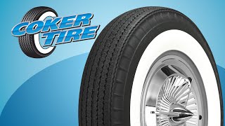 American Classic Bias Look Wide Whitewall Radial Tires [upl. by Mok]