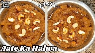 Quick amp Easy Aata Halwa 😍😍  A StepbyStep Guide  Vandana Loves Cooking [upl. by Burrill]