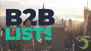 Datazapp  How to Create Business B2B Lists [upl. by Akihsat482]