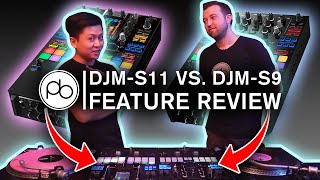 Pioneer DJ DJMS11 vs DJMS9 Feature Review Comparison [upl. by Devondra511]