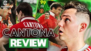 CANTONA ULTIMATE REVIEW  TRAINING PLAYER SKILLS GAMEPLAY amp TIPS [upl. by Jezreel]