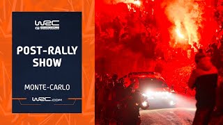 PostRally Show  WRC Rallye MonteCarlo 2024 [upl. by Chastain997]