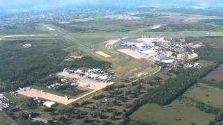 Lufthansa Boeing 747400  landing in Buenos Aires Ezeiza [upl. by Candyce294]