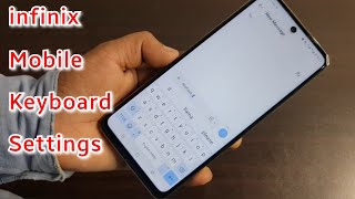 Infinix Mobile Keyboard Settings  infinix Note 30 Keyboard Vibration and Auto Correction Keywords [upl. by Yrro]