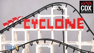 Cyclone Block Roller Coaster from CDX Blocks [upl. by Suvart]