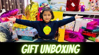 Gift Unboxing Myras 6th Birthday  Marathi Vlog 318 [upl. by Minna]