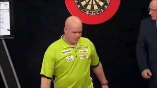 132 Finish by Michael van Gerwen 25T19BULL [upl. by Anurag485]