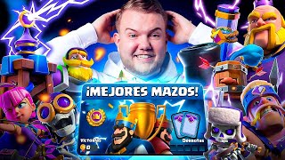 LOS MEJORES MAZOS PARA TORNEO DE DOBLE EVOLUCIÓN DE CLASH ROYALE [upl. by Joann]