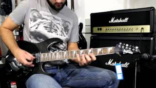 IBANEZ GRG170DX BKN  Demo Guitar [upl. by Deuno100]