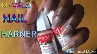 MAVALA NAIL HARDNER TO GROW NAILS Mavala nail harder mavala stop [upl. by Colburn]