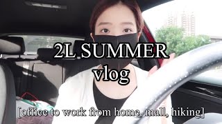 8 MONTH LATE VLOG 2L summer JUNE 2020 로펌에서 재택근무로미국 로스쿨온라인수업 [upl. by Labinnah]