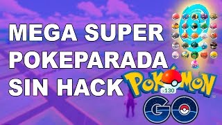 Como crear Mega Pokeparada y subir de nivel más rápido [upl. by Erdnael148]