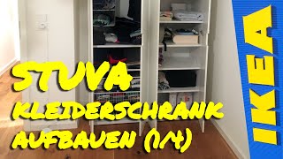 IKEA STUVA Schrank aufbauen  Korpus montieren 14 [upl. by Tavy]