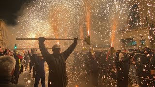 Bridgwater Carnival Squibbing 2022 [upl. by Colas]