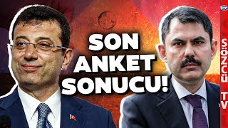 Ekrem İmamoğlu ve Murat Kurumun Seçim Yarışı Kızıştı İşte Son Anket Sonuçları [upl. by Eirrab]