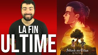 LATTAQUE DES TITANS ÉPISODE FINAL  Critique à chaud avec spoilers [upl. by Aysahc]