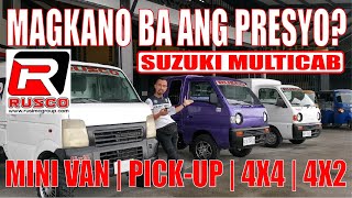 Rusco Suzuki Multicab  Auto Canvass [upl. by Portie]