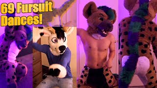 69 Fursuit Dance Moves Anyone Can Try 😜 [upl. by Lenette]