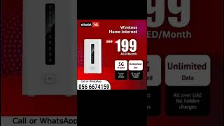 Etisalat WiFi PlanEtisalat wireless planLabior Camp WiFi [upl. by Lesiram193]