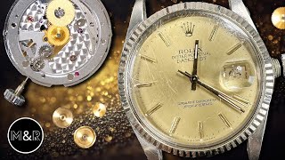 Montre Rolex Datejust Cassée  Réparation du Calibre Rolex 3035 [upl. by Emmalynn622]