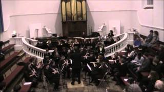 Hertford College Wind Band  New Baroque Suite Ted Huggens Mvt 2 Air [upl. by Dimphia79]