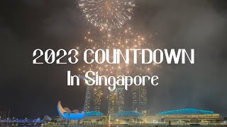 싱가포르🇸🇬 새해 카운트다운2023🎉 singapore countdown🇸🇬 [upl. by Yerfdog548]