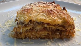 Low Carb Lasagna Recipe with bamboo flour noodles – Made of Bamboo Flour Low Carb And Gluten Free [upl. by Siver]