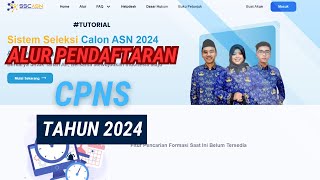 ALUR PENDAFTARAN CPNS TAHUN 2024 [upl. by Fidela]