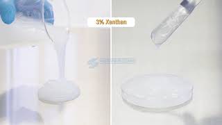 Viscosity of Xanthan Gum at various concentrations [upl. by Sirromaj]