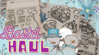 Bastel Haul💜 Meine Weihnachtsgeschenke  Kalender basteln Jänner [upl. by Lerret]