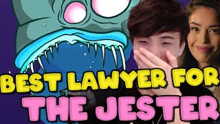 The Best Lawyer for The JESTER Sykkuno in Among Us ft Valkyrae Toast [upl. by Kylander]