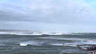 Famous Stilbaai harbour wall under water 16 Sept 2023 [upl. by Debera142]