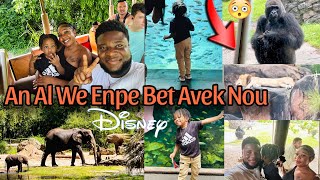 VLOG An Al Disney World Avek Nou  Anpil Bet Ou Pat Ko Konnen😲disney [upl. by Ehav]