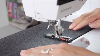 Tutorial how to sew buttonholes with the BERNINA presser feet no 3 3A 3B and 3C [upl. by Swane]