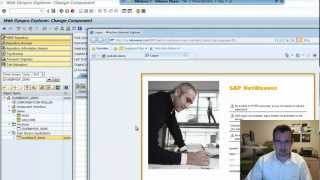 Build a Simple WebDynpro ABAP App SAP Tutorial Part 2 [upl. by Bunde]