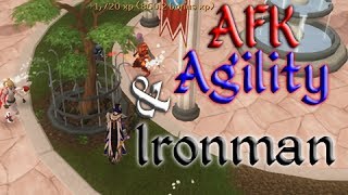 AFK Agility XP amp RS3 Skiller Ironman [upl. by Leopoldine]