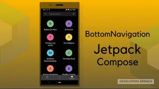 Bottom Navigation View with Jetpack Compose in Android [upl. by Jyoti81]